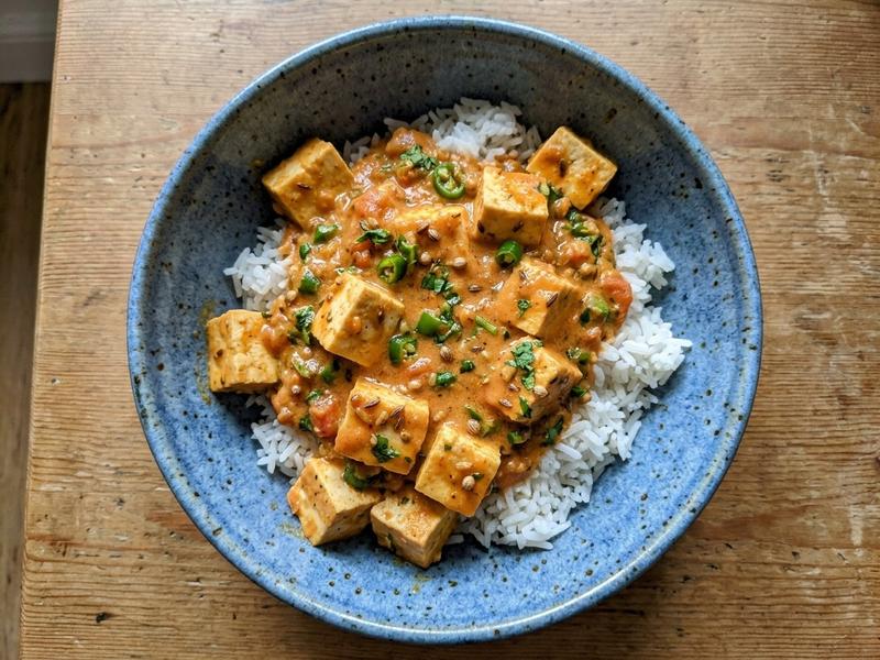 Vegan Paneer Masala