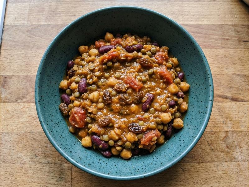 Vegetarian Bean Curry