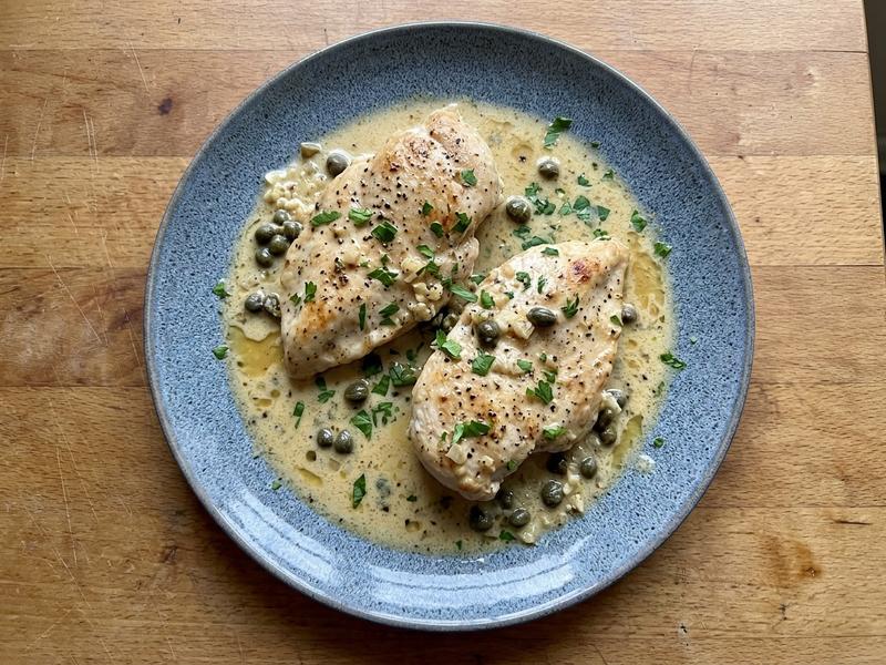 Skilet Creamy Lemon Chicken