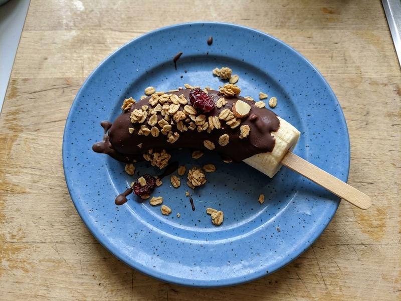 Frozen Chocolate Bananas
