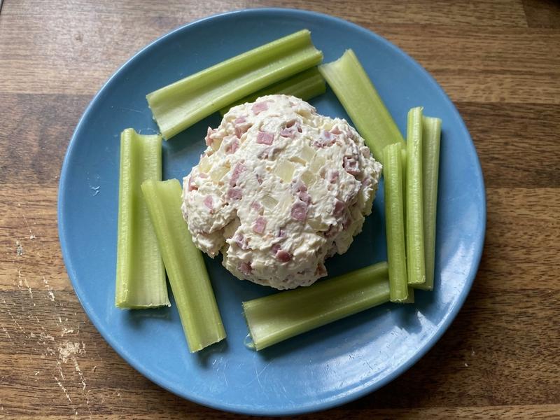 Cheese Ball and Celery