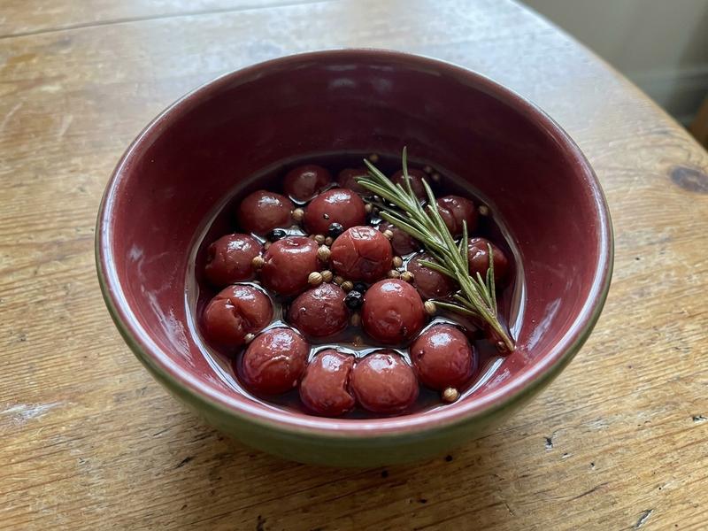 Pickled Cherries