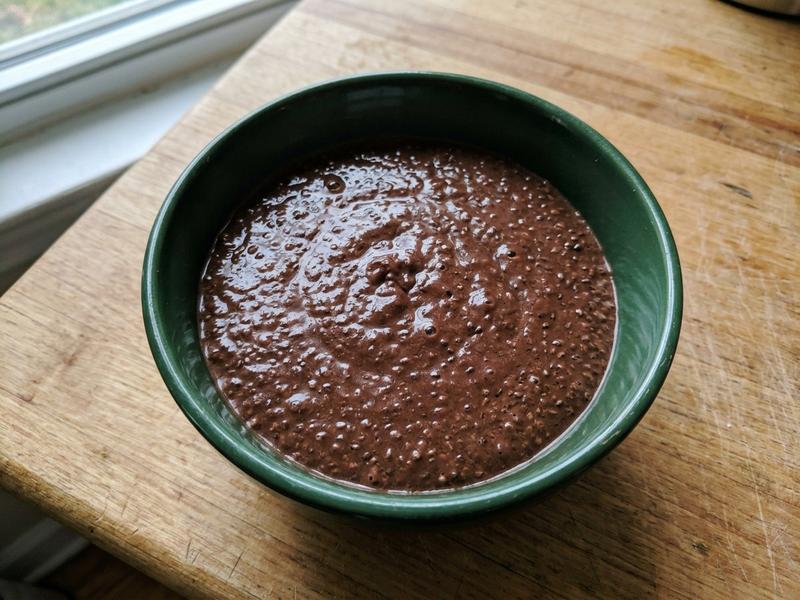 Overnight Chocolate Chia Seed Pudding