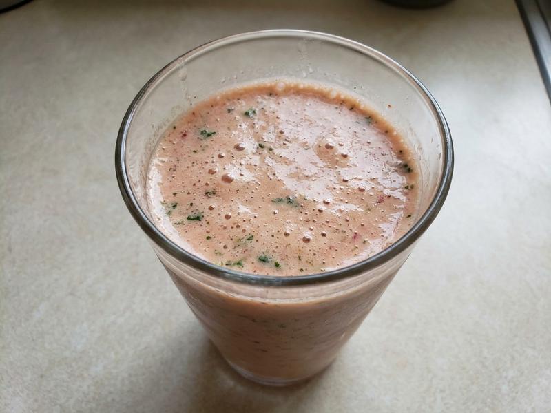 Fruity Egg White Protein Shake