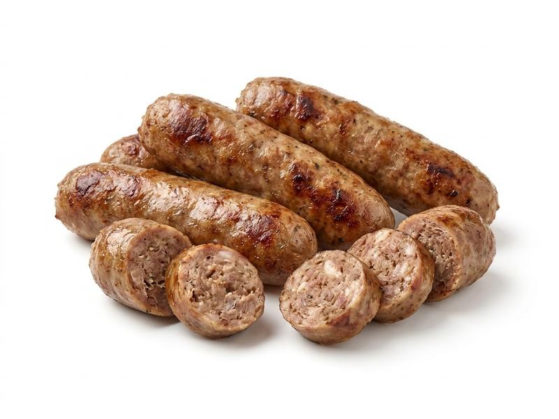 Pork and beef sausage