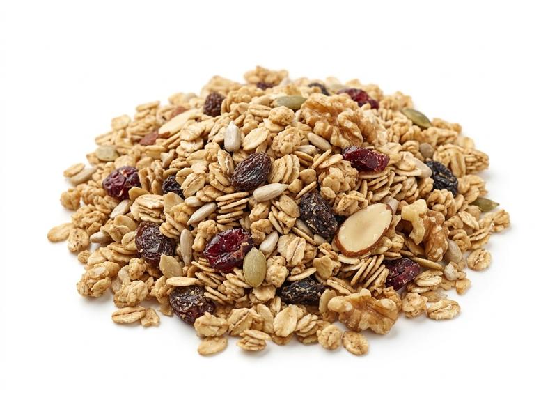 Low-fat granola