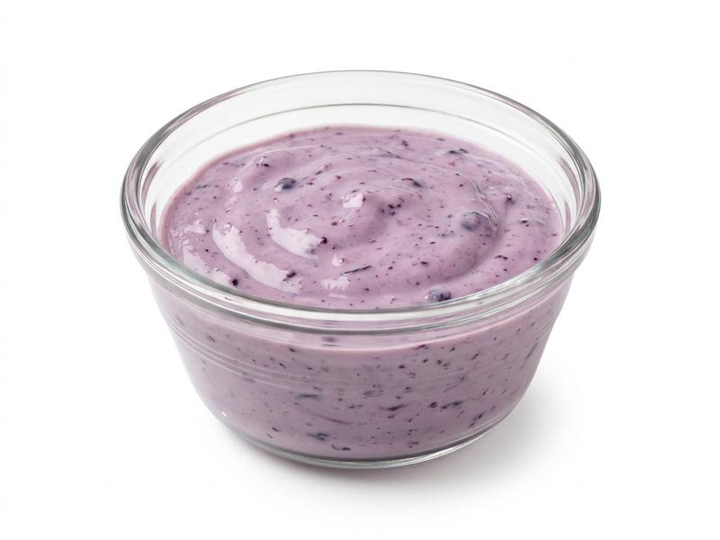 Silk blueberry soy yogurt