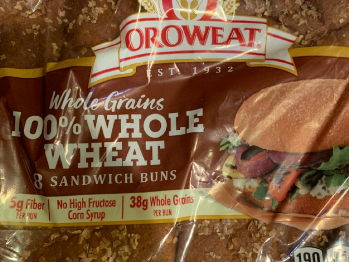 Buns 100 Whole Wheat Nutrition Facts Eat This Much