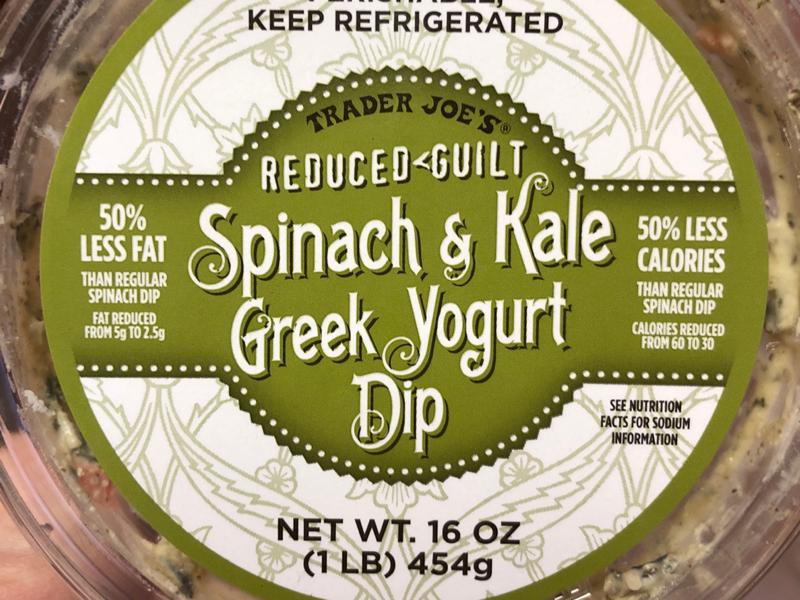 Spinach & Kale Greek Yogurt Dip Nutrition Facts Eat This Much
