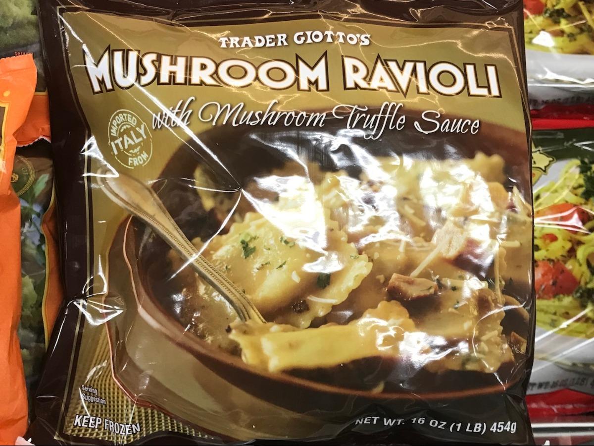 Mushroom Ravioli with Mushroom Truffle Sauce Nutrition Facts Eat This