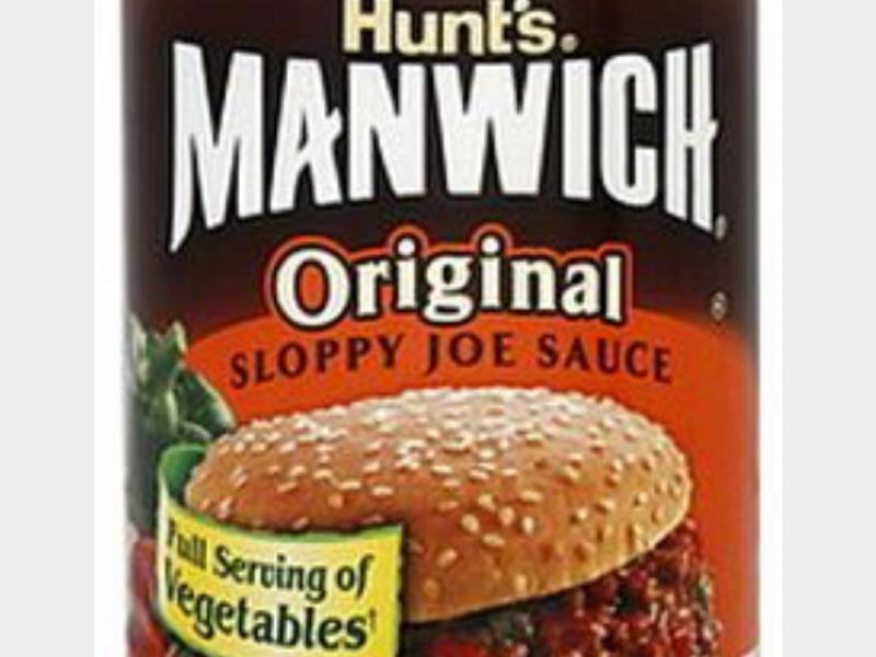 Hunts Manwich Sloppy Joe Sauce Bold Nutrition Information Eat This Much