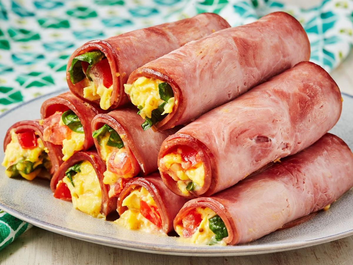 Ham, Egg, and Spinach RollUps Recipe and Nutrition Eat This Much