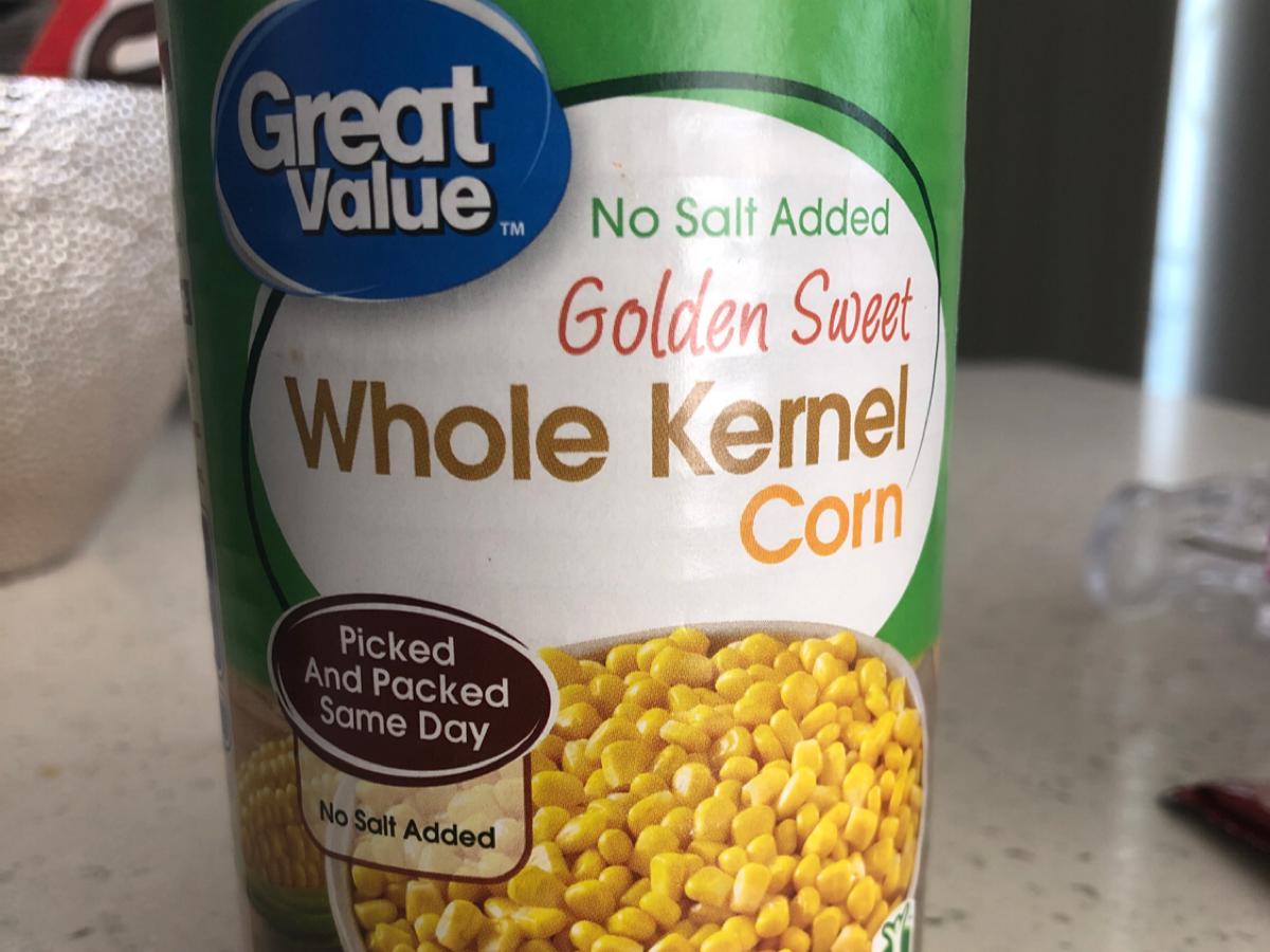 Golden Sweet Whole Kernel Corn, No Salt Added Nutrition Facts Eat This Much