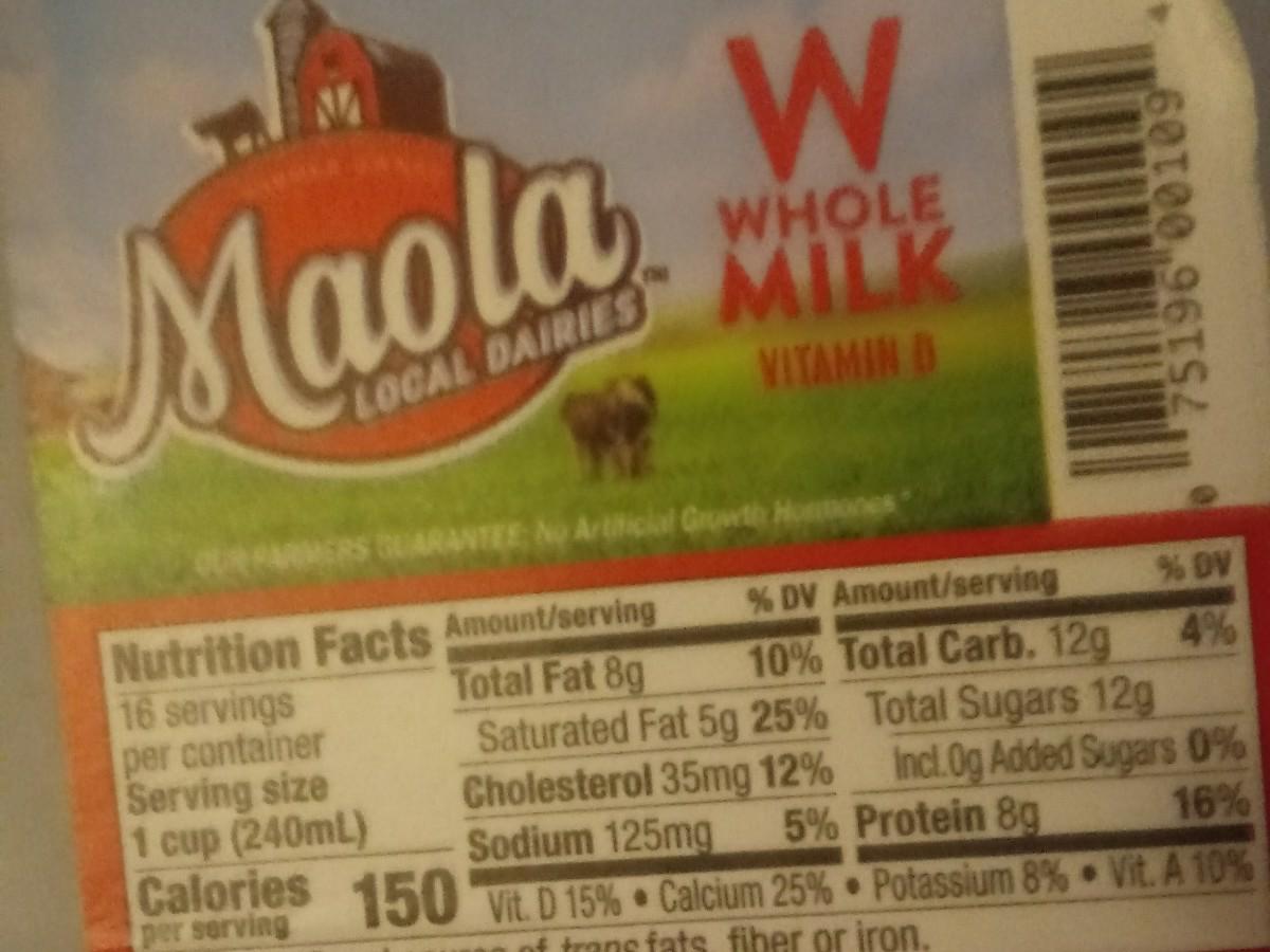 Milk, Vitamin D Nutrition Facts Eat This Much
