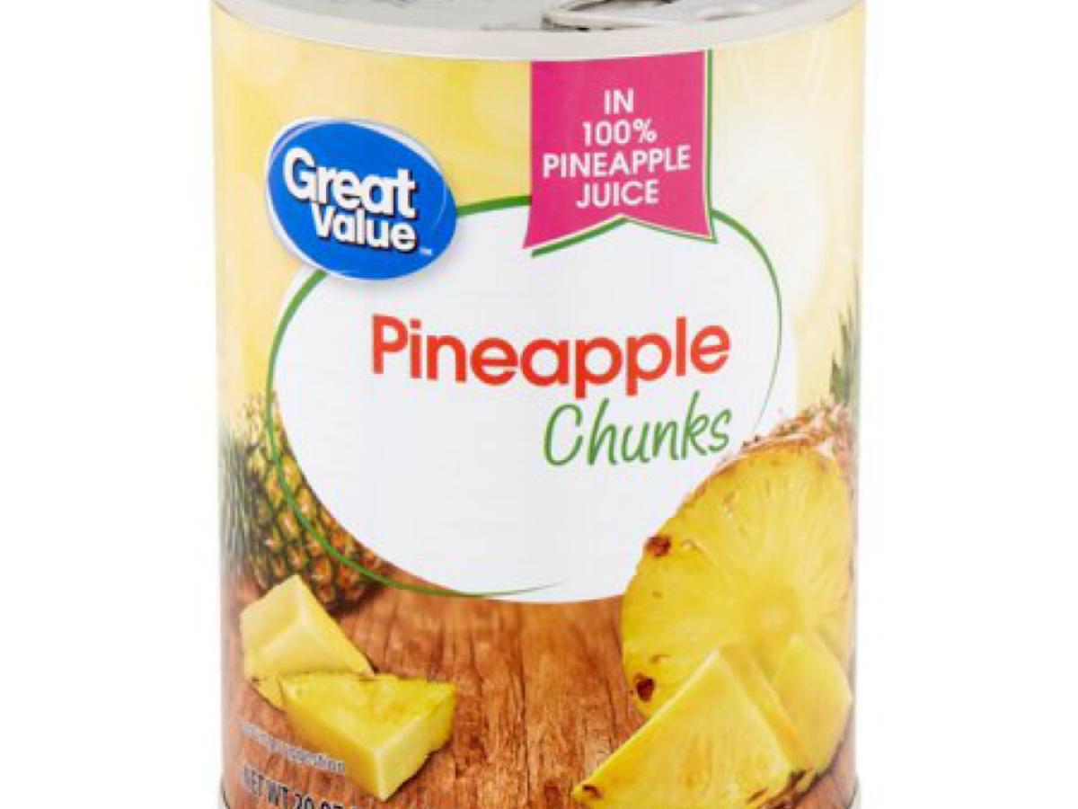 Pineapple Chunks Nutrition Facts Eat This Much