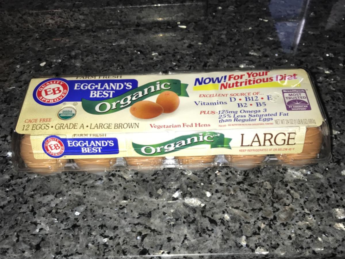 Organic Grade A Brown Eggs, Large Nutrition Facts Eat This Much