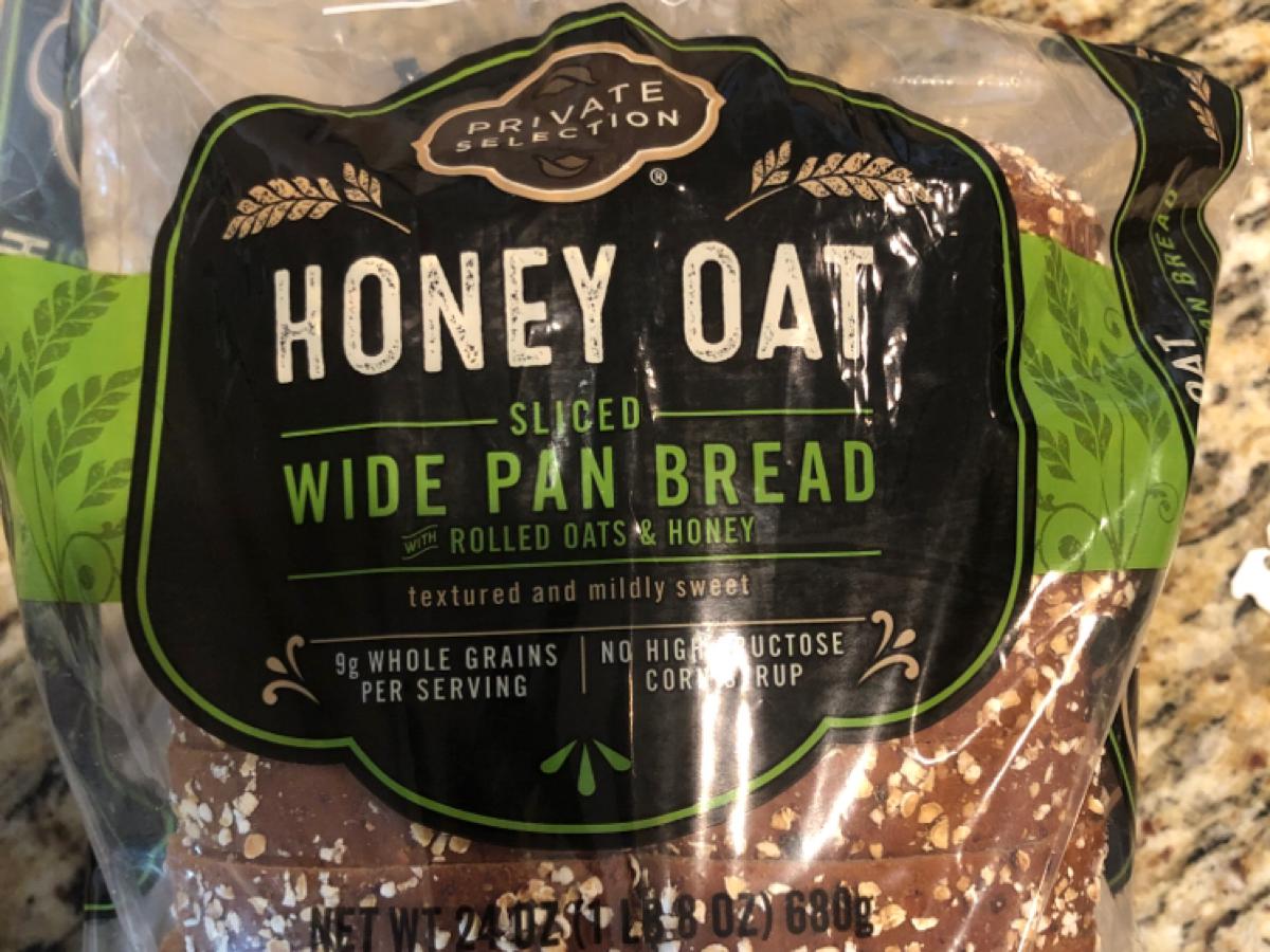 Honey Oat Wide Pan Bread Nutrition Facts Eat This Much