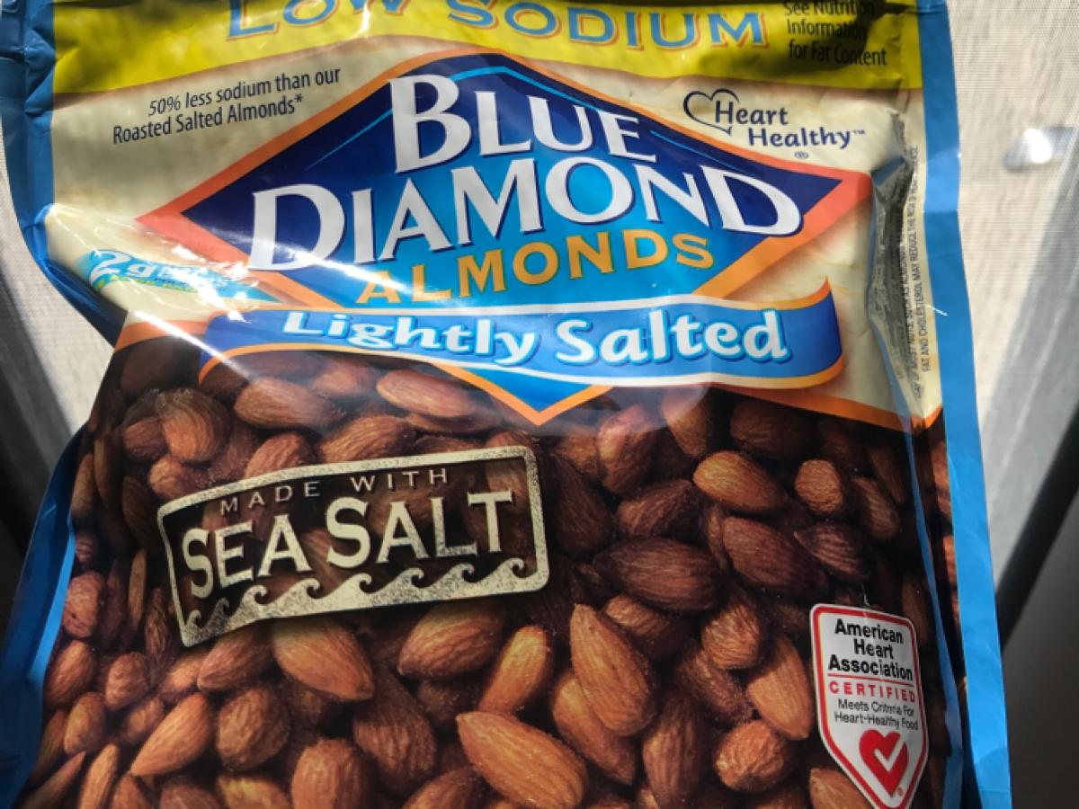 Almonds, Lightly Salted with Sea Salt Nutrition Facts Eat This Much