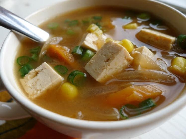 Vegetable Miso Soup Recipe and Nutrition Eat This Much