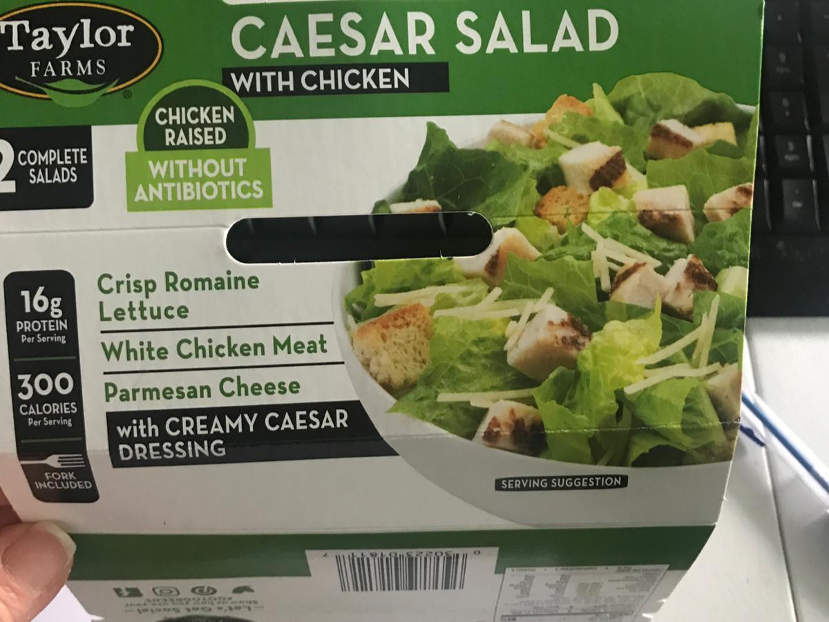 Caesar Salad with Chicken Nutrition Facts Eat This Much
