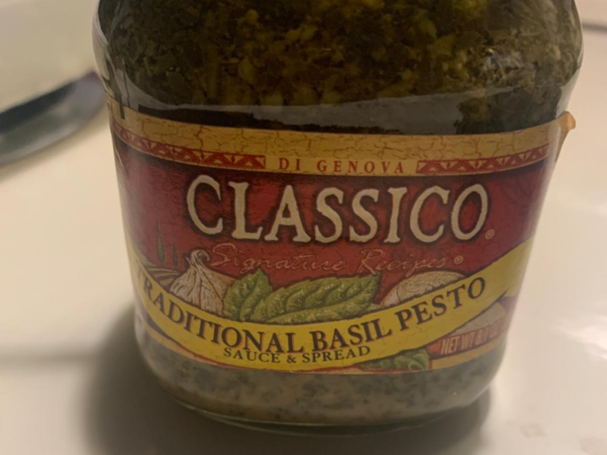 Traditional Basil Pesto Sauce & Spread Nutrition Facts Eat This Much