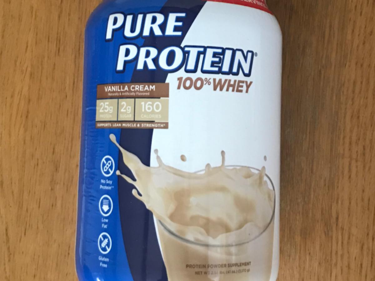 Whey Protein Powder, Vanilla Cream Nutrition Facts Eat This Much