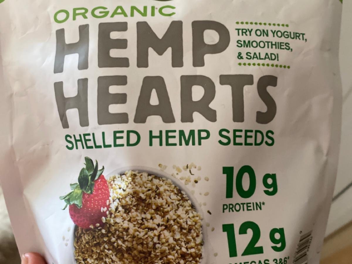 Raw Shelled Hemp Seeds, Organic Nutrition Facts Eat This Much
