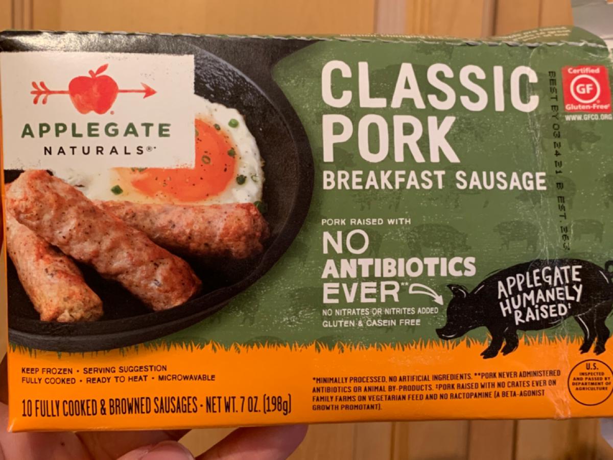 Breakfast Sausage, Classic Pork Nutrition Facts Eat This Much