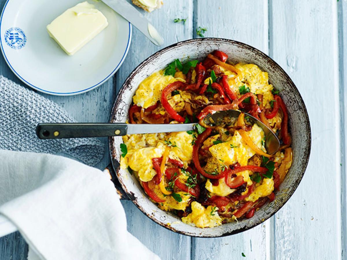 Eggs Piperade Recipe And Nutrition Eat This Much