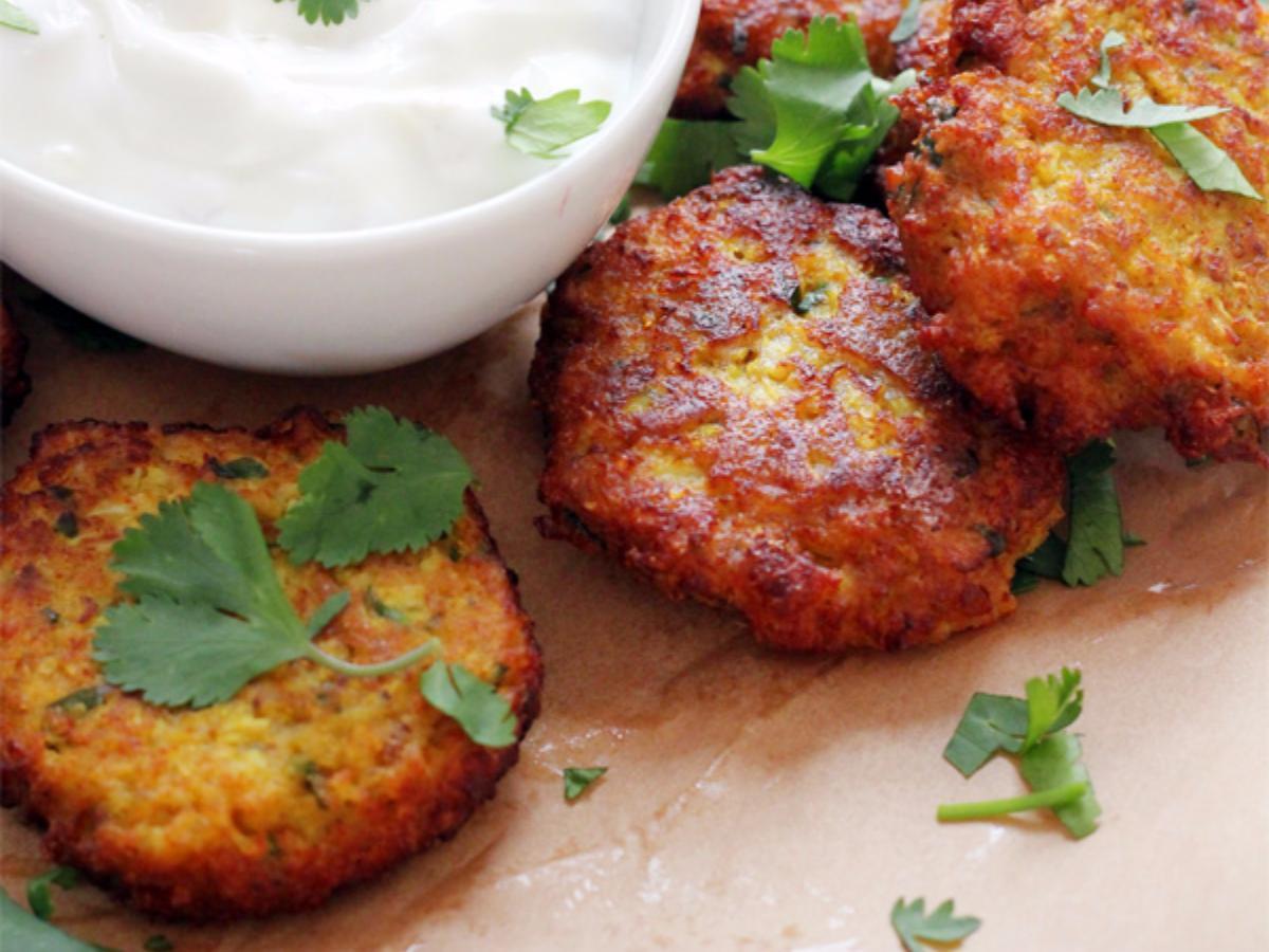 Curried Cauliflower Fritter Recipe and Nutrition Eat This Much