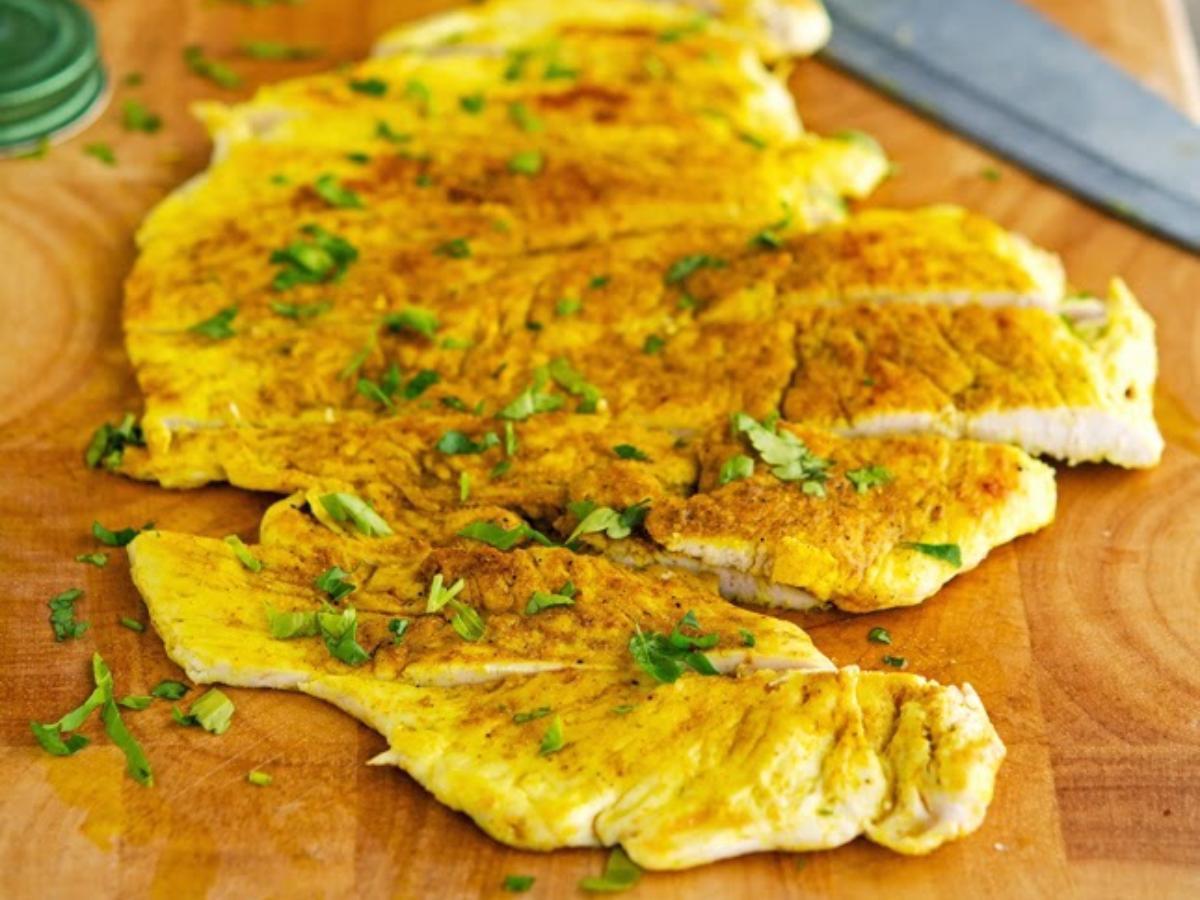 Indian Flavored Pounded Chicken Recipe and Nutrition Eat This Much