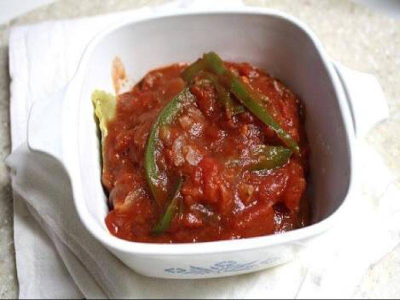 Hot and spicy Indian scrambled egg chutney Recipe and Nutrition Eat This Much