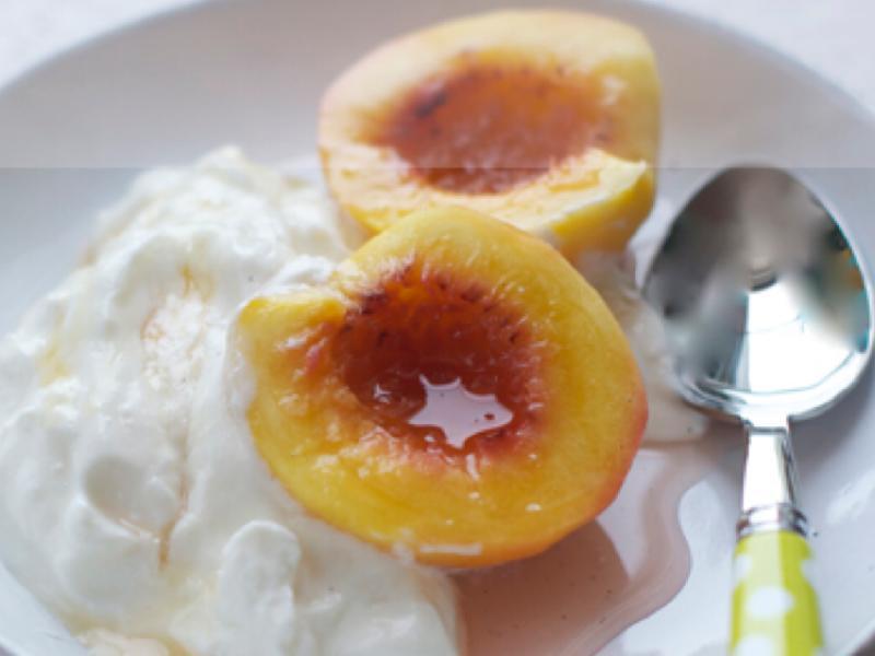 Light Peach Yogurt Recipe and Nutrition Eat This Much