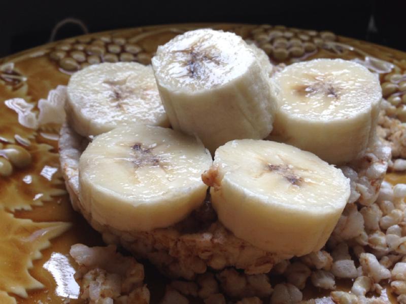 Rice Cakes with Banana & Almond Butter Recipe and Nutrition Eat This Much