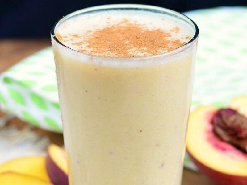 Peach Yogurt Breakfast Smoothie Recipe and Nutrition Eat This Much