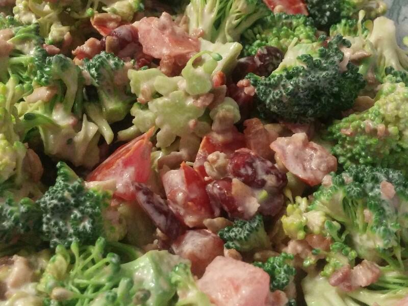 Bacon Broccoli Salad Recipe and Nutrition - Eat This Much