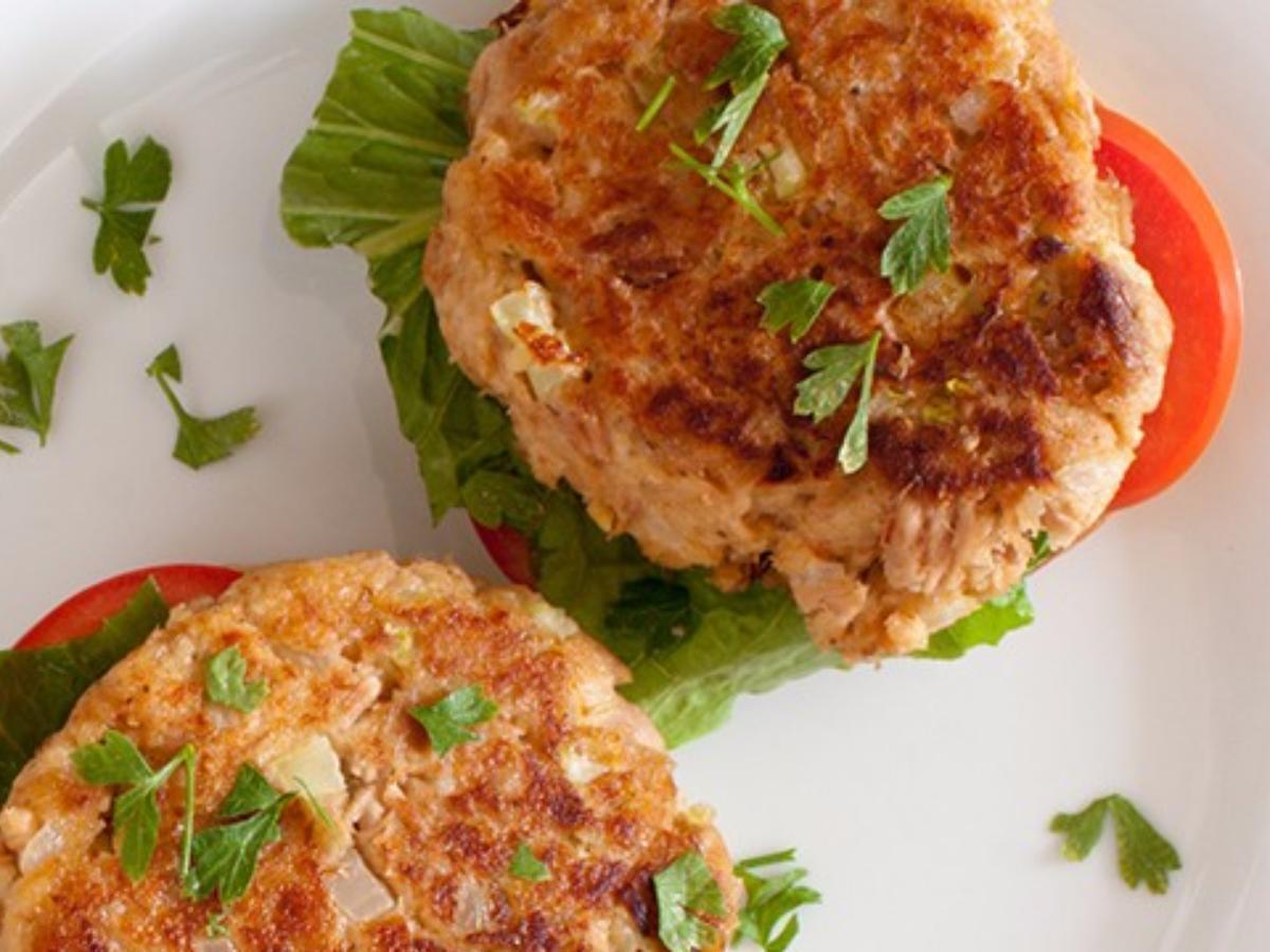 Tuna Melt Patties Recipe and Nutrition Eat This Much