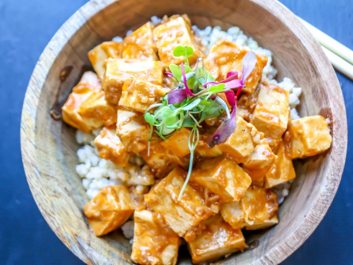 Peanut Tofu Recipe and Nutrition Eat This Much