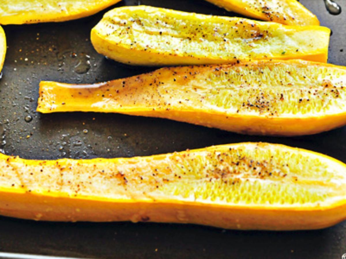 Baked Yellow Squash Recipe And Nutrition Eat This Much
