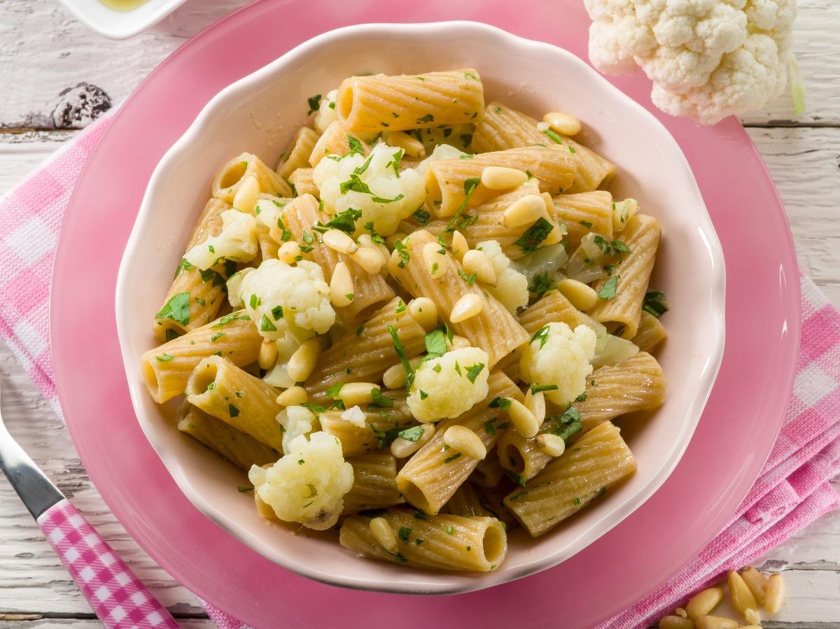 Garlic Chili Pasta with Cauliflower Recipe and Nutrition Eat This Much