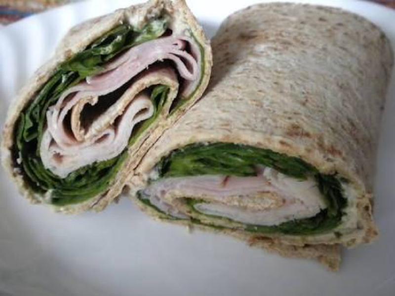 Ham, Swiss & Spinach Wrap Recipe and Nutrition Eat This Much