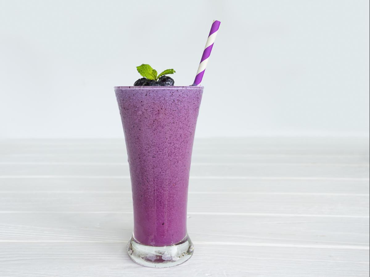 Blueberry Protein Kale Smoothie Recipe and Nutrition Eat This Much