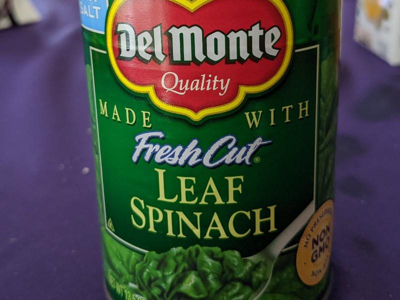 Del Monte Quality, Fresh Cut, Leaf Spinach Nutrition Facts Eat This Much