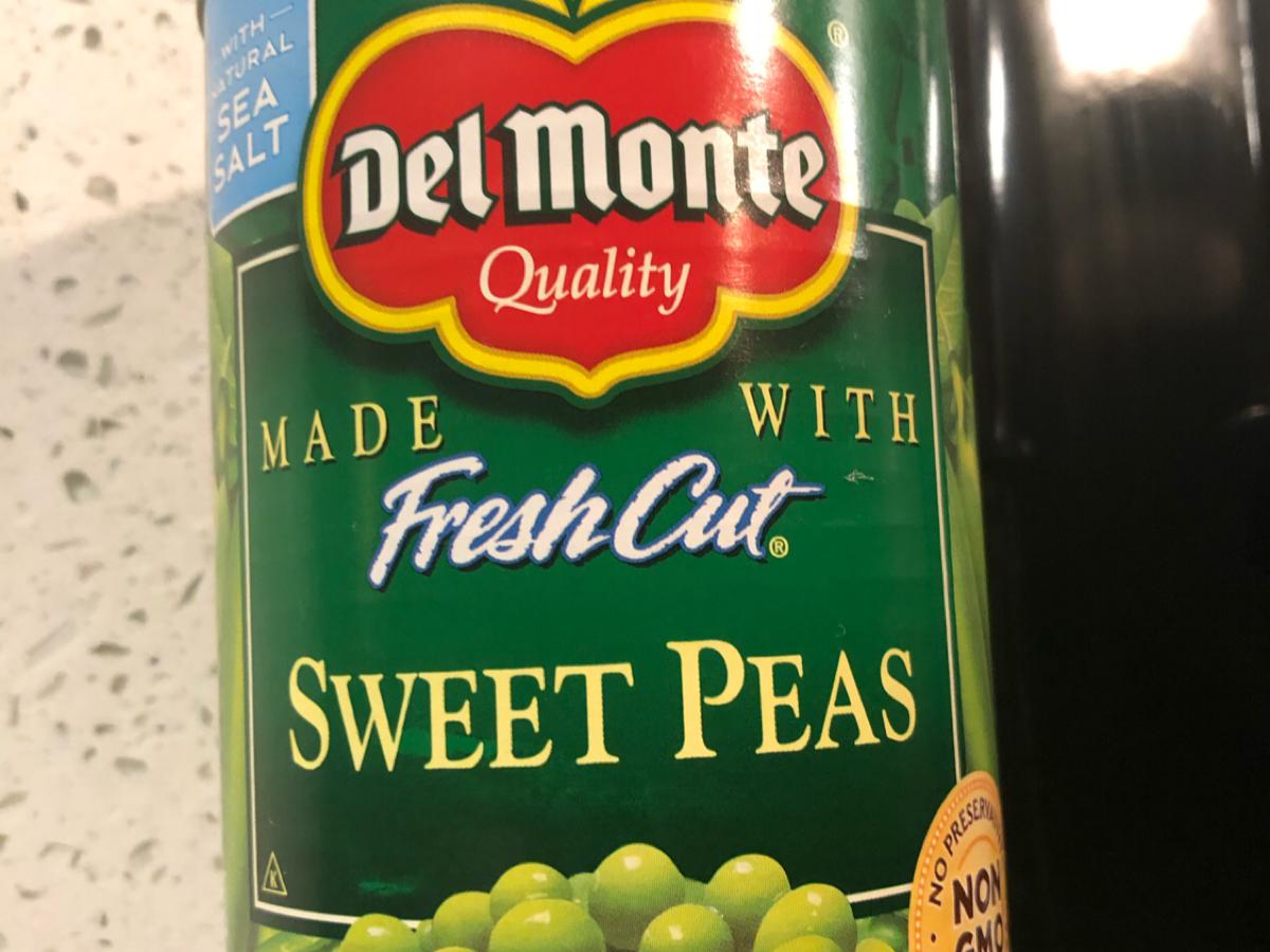 Del Monte Quality, Fresh Cut, Sweet Peas Nutrition Facts Eat This Much