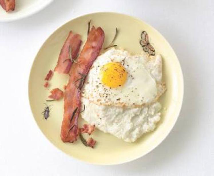 Creamy Grits with Rosemary Bacon Recipe and Nutrition Eat This Much