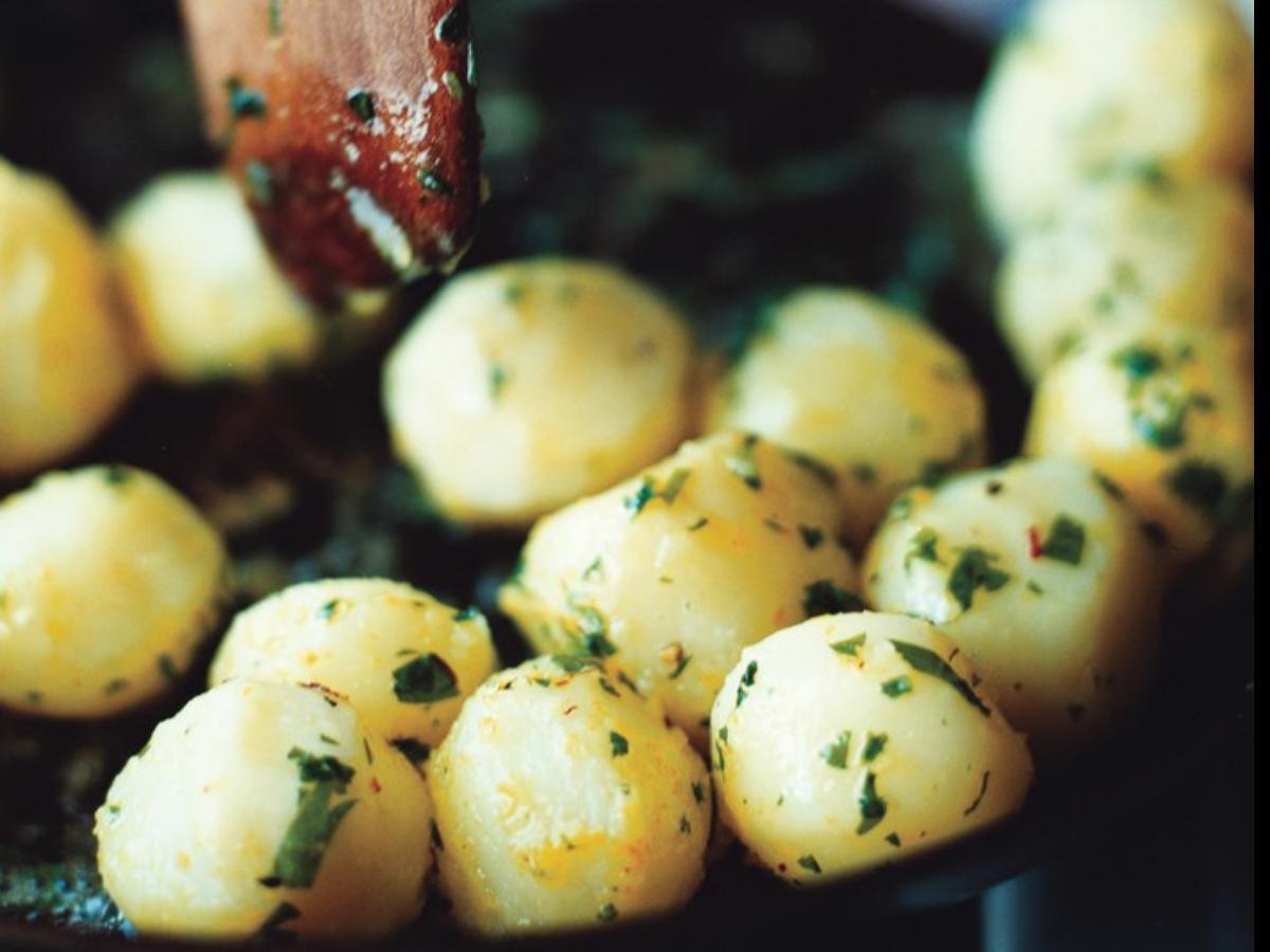 Parsleyed Potatoes with Saffron Recipe and Nutrition Eat This Much