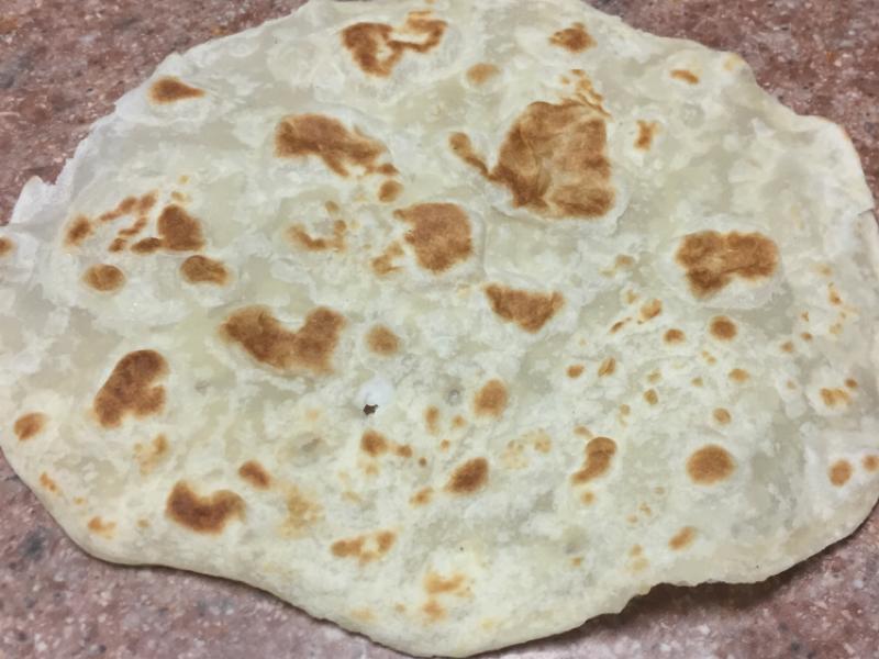 Tortillas, readytobake or fry, flour, shelf stable Nutrition Facts
