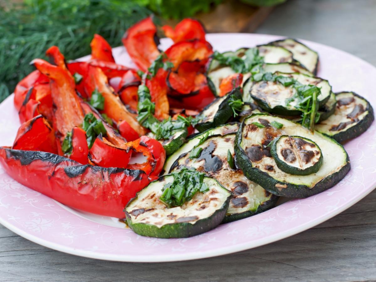 Grilled Zucchini Pepper Salad Recipe and Nutrition Eat This Much