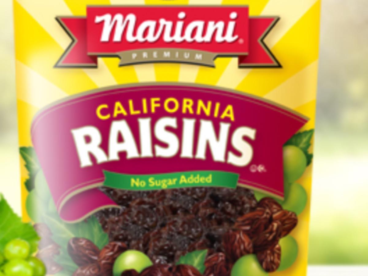 California Raisins Nutrition Facts Eat This Much