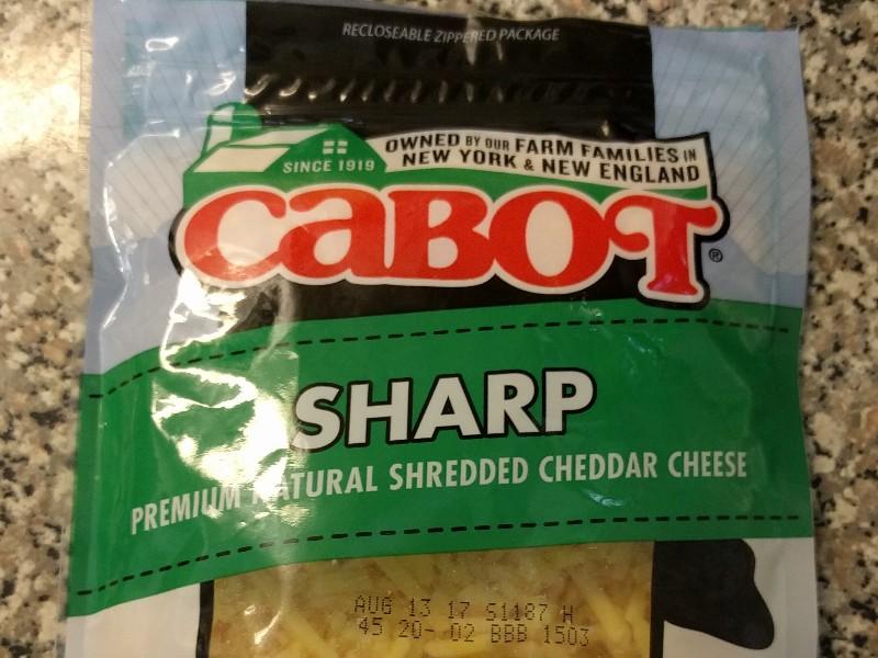 Cabot, Vermont Sharp Cheddar Cheese Nutrition Facts Eat This Much